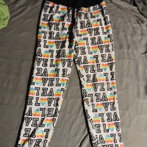 Women's love pajama pants